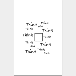 Think Outside the Box 1 Posters and Art